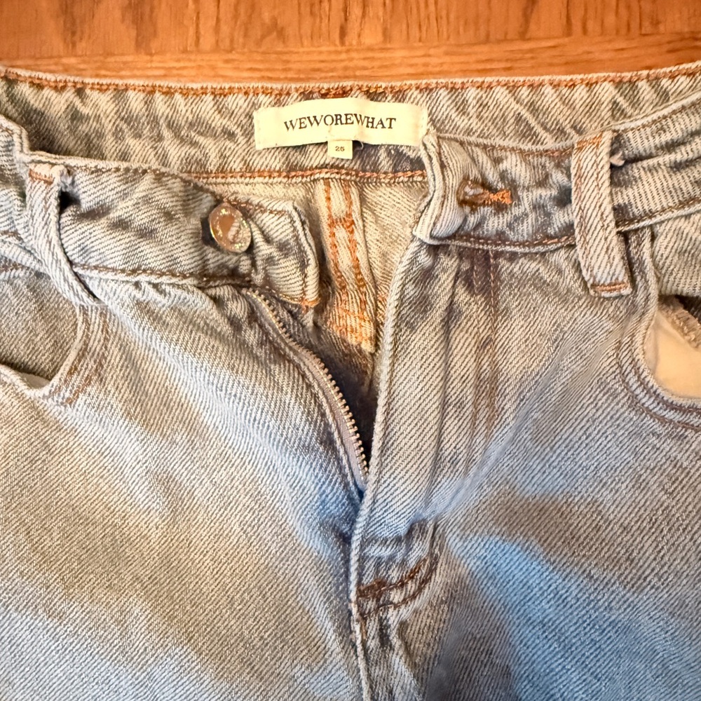 WeWoreWhat woman’s  Blue Jeans